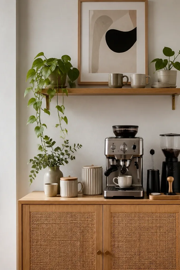 Coffee Corner Ideas for renters