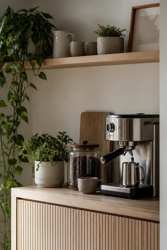 Coffee Corner Ideas low maintenance