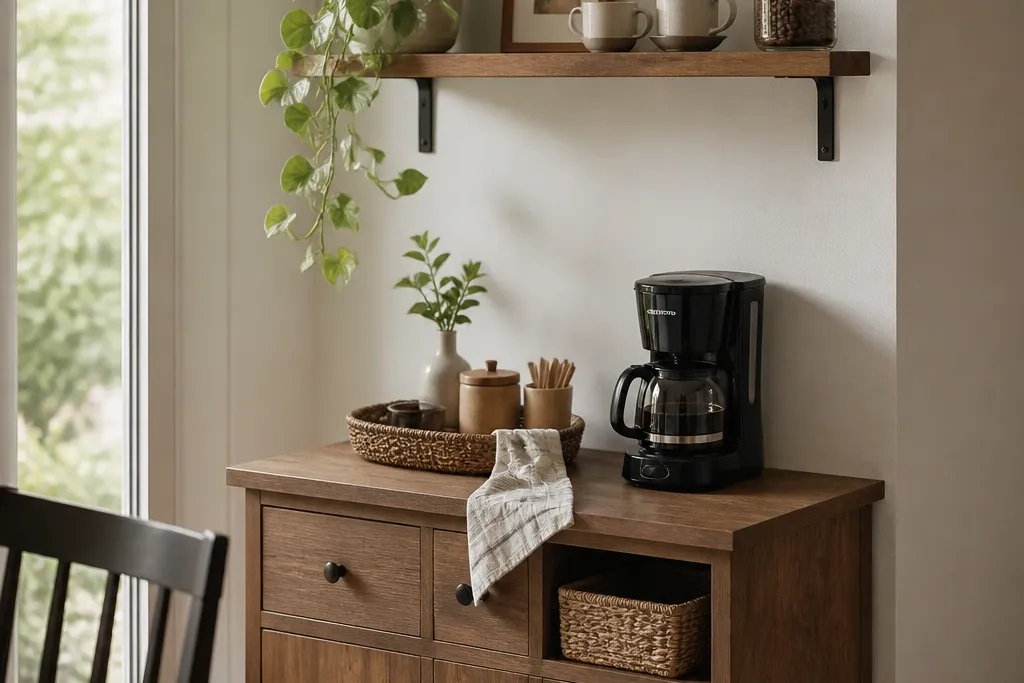Coffee Corner Ideas on a budget