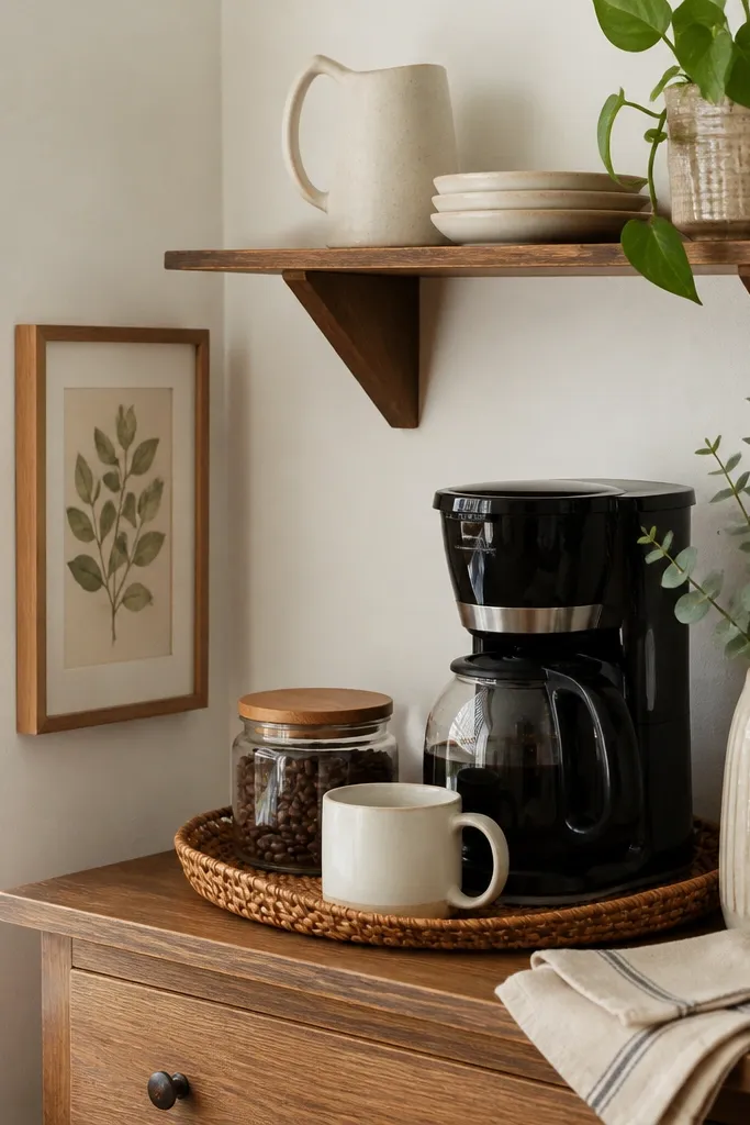 Coffee Corner Ideas on a budget