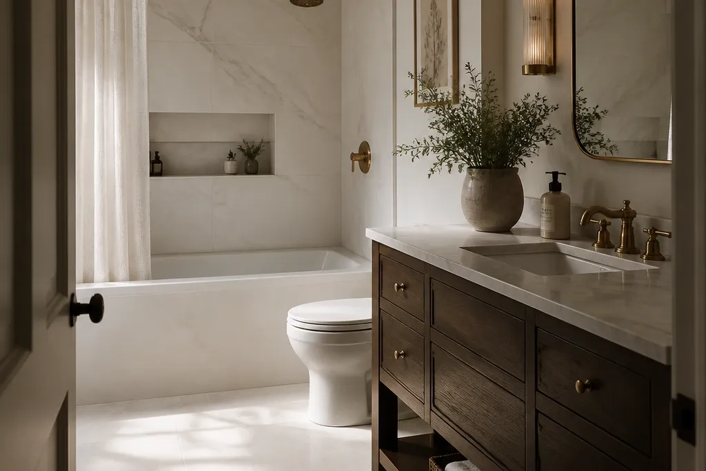 Aesthetic Small Full Bathroom Ideas With High-End Style