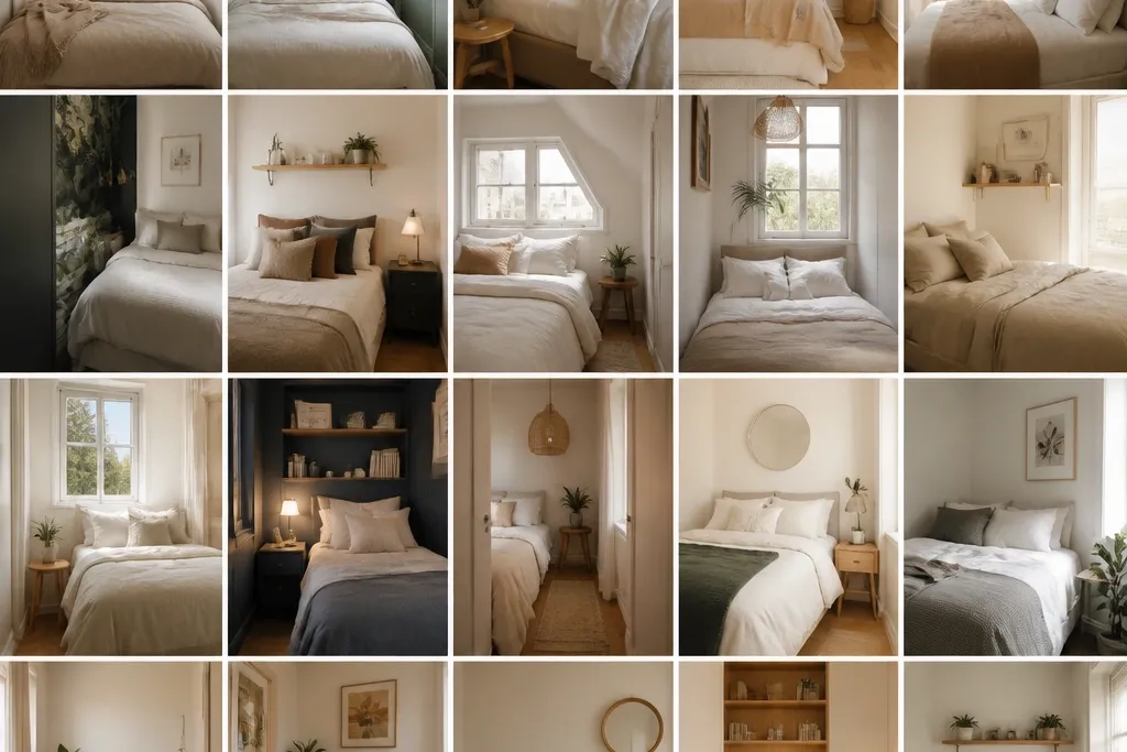 20 Aesthetic Very Small Bedroom Ideas - Gorgeous
