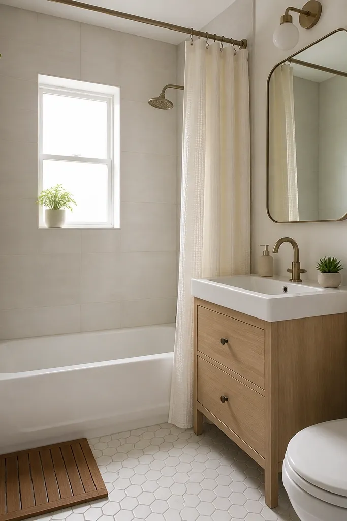 Budget Small Full Bathroom Ideas for a Tight Space