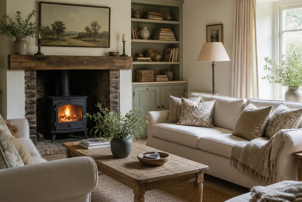 Cosy cottage living room ideas charming