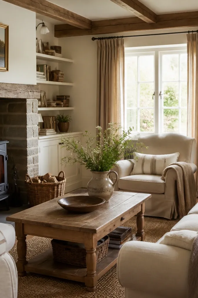Cosy cottage living room ideas charming