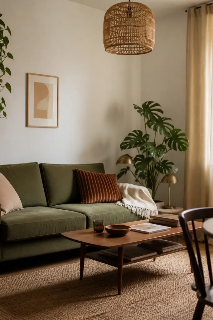 Cosy flat living room ideas budget-friendly