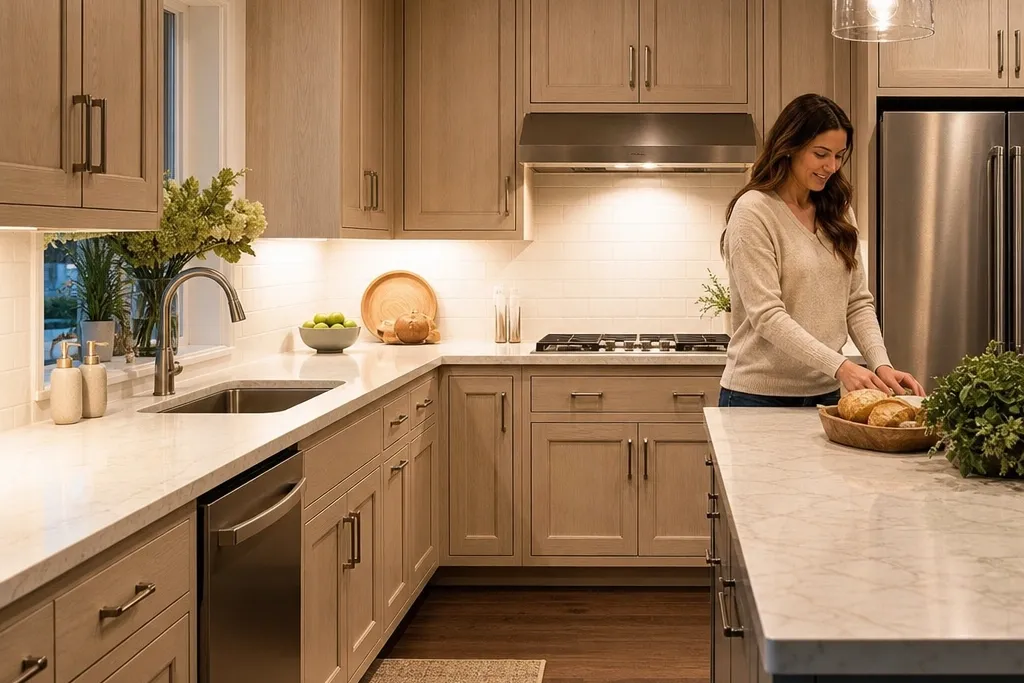 Kitchen cabinets white oak ideas with before and after