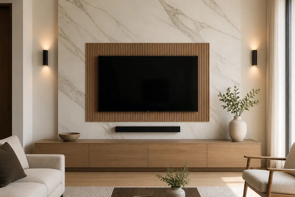 Luxury TV Wall Design vs Modern Styles