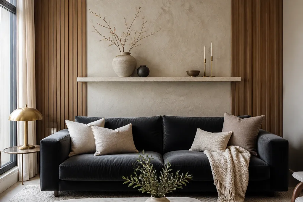 Modern Luxury Sofa Back Wall Designs