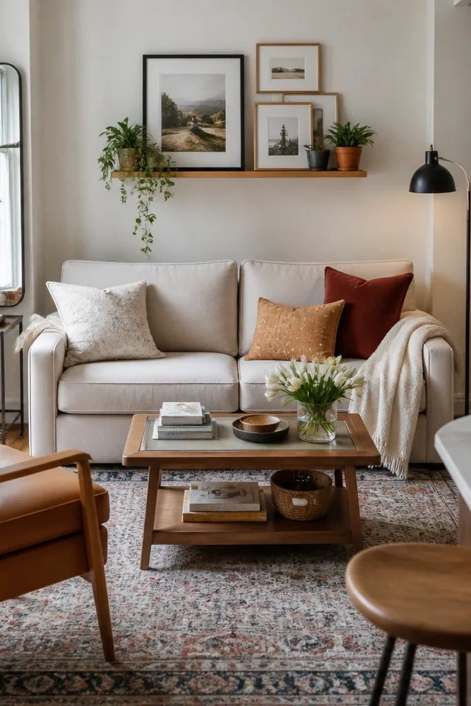 Small cosy living room ideas for apartments