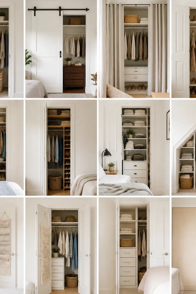 15 Very Small Bedroom Closet Ideas - Genius