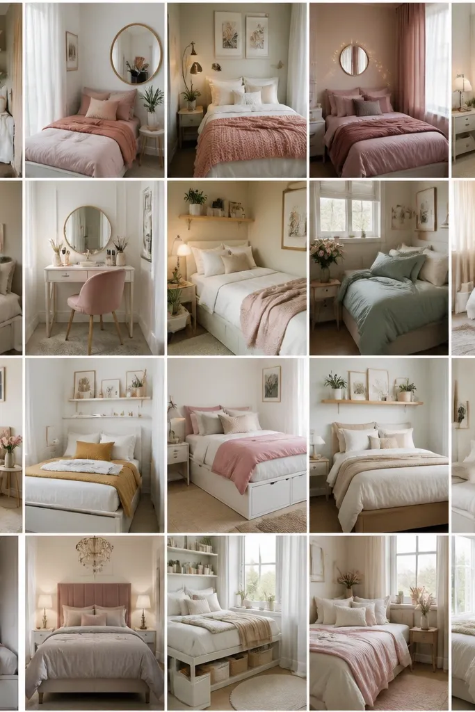 20 Very Small Bedroom Ideas for Women - Stylish