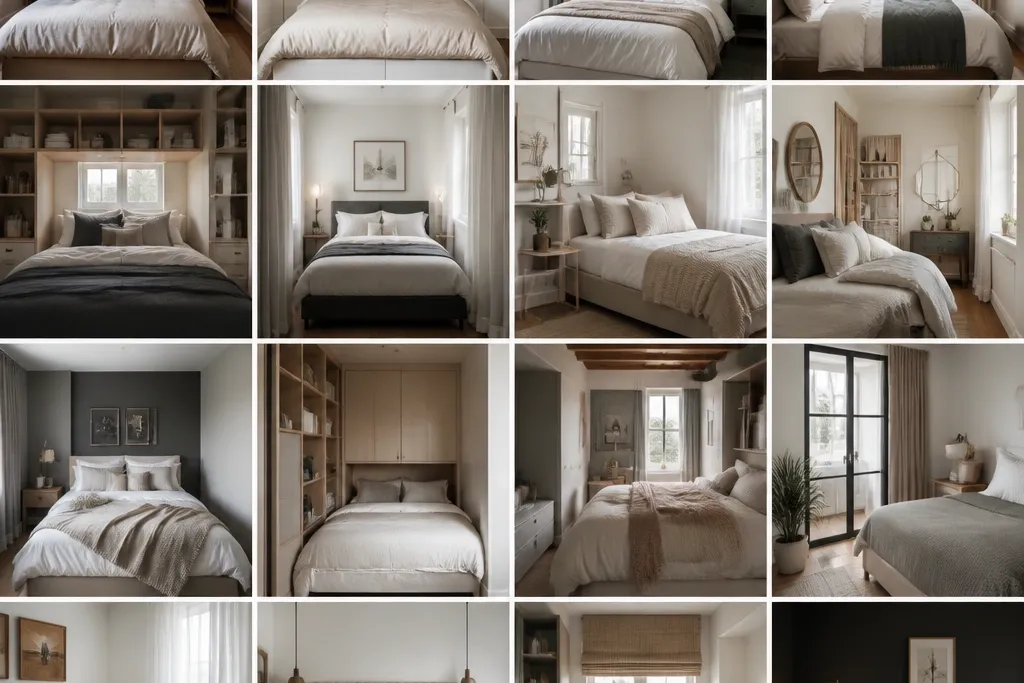 14 Very Small Bedroom Ideas for Couples - Cozy