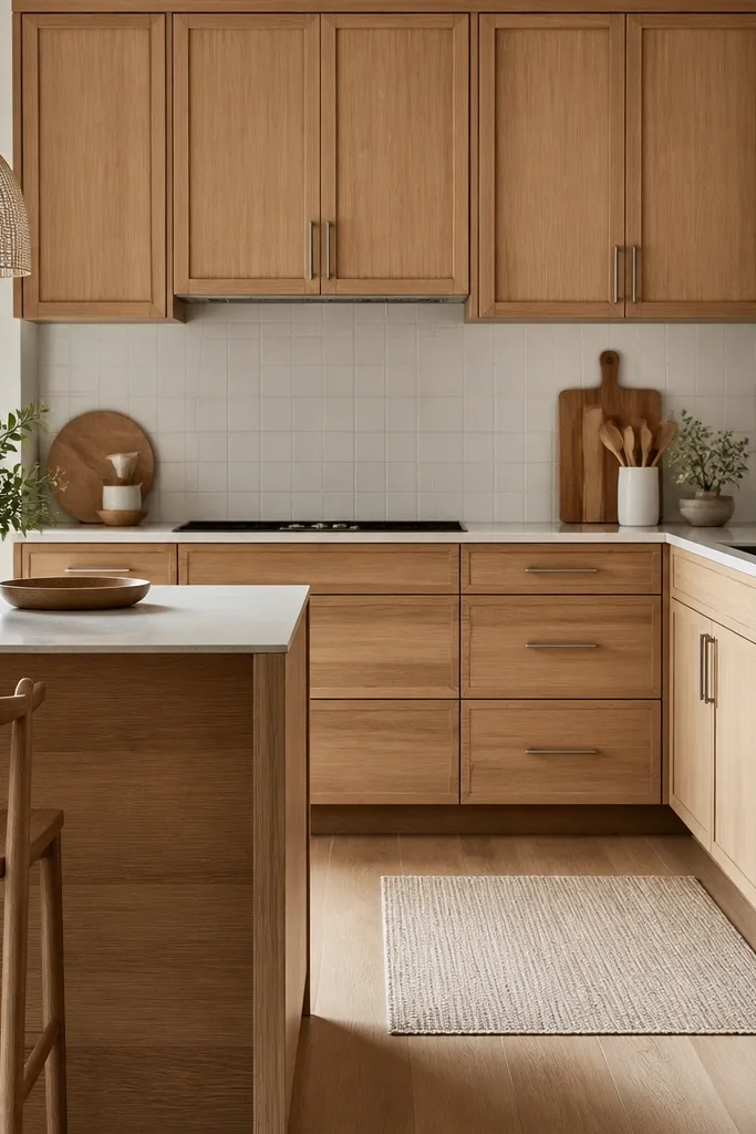 White Oak Cabinets Kitchen Ideas budget